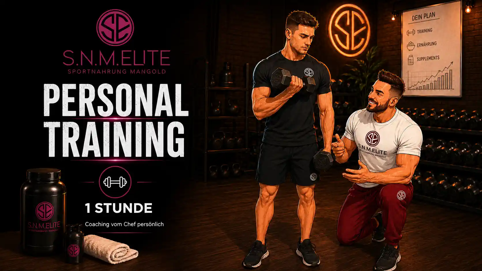 S.N.M. Elite – Personal Training (1 Stunde)