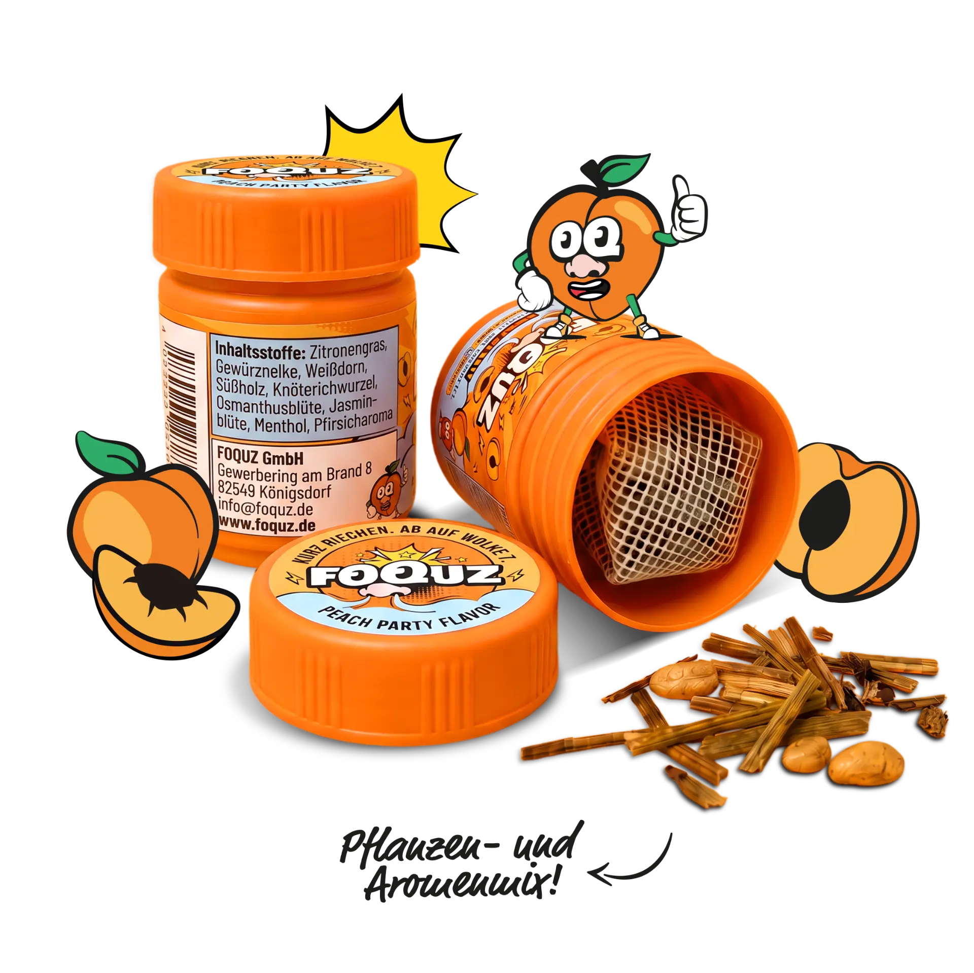 FOQUZ Peach Inhaltsstoffe