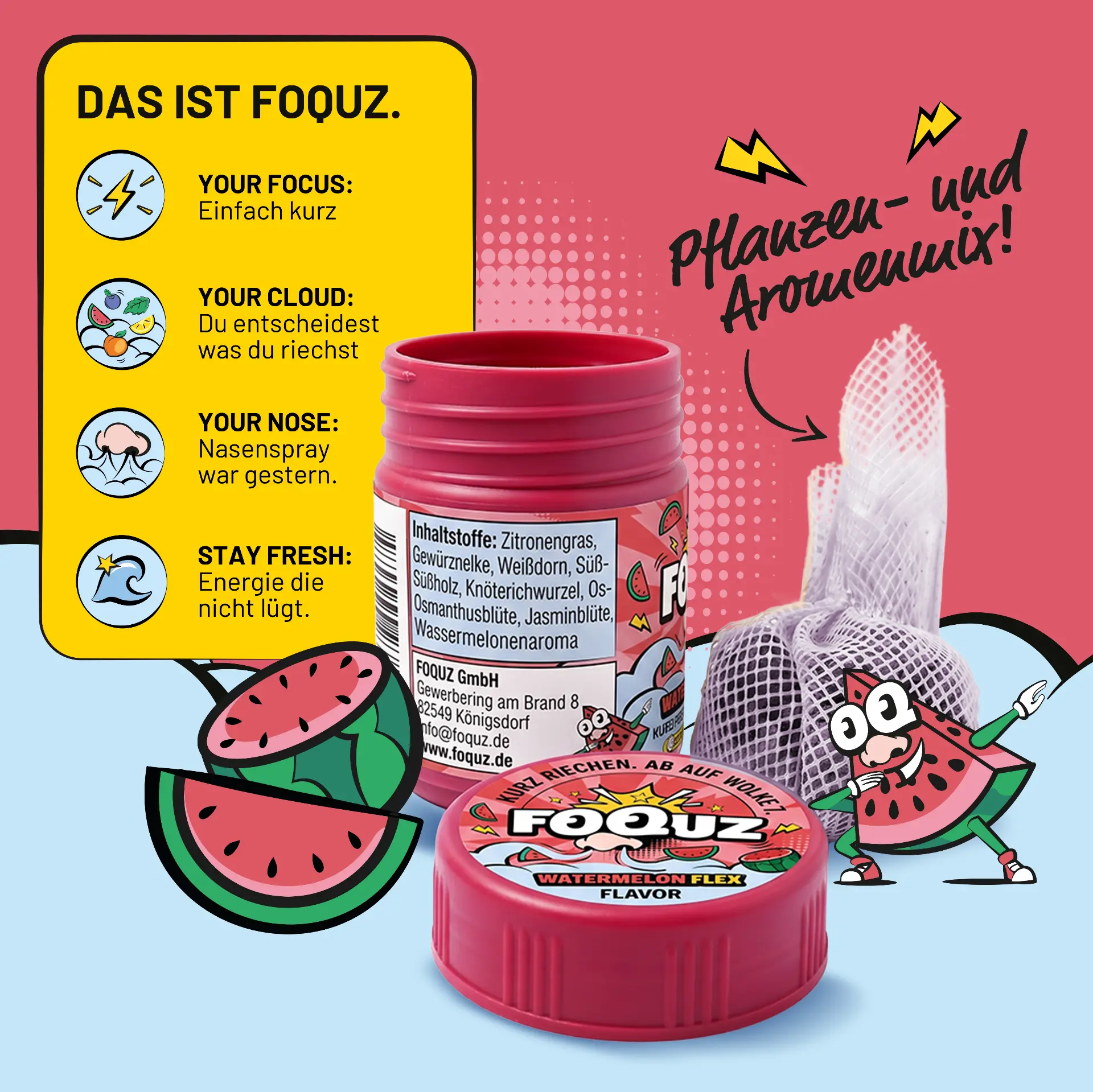 FOQUZ Watermelon Vorteile