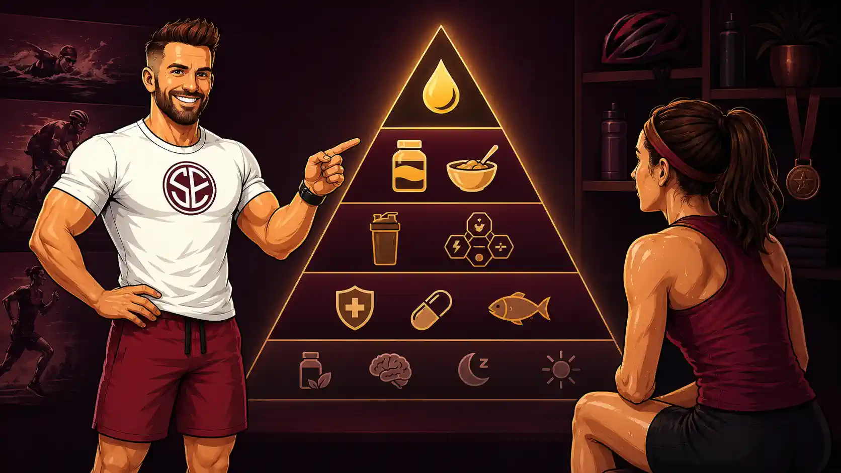 Supplement-Hierarchie für Ausdauersportler