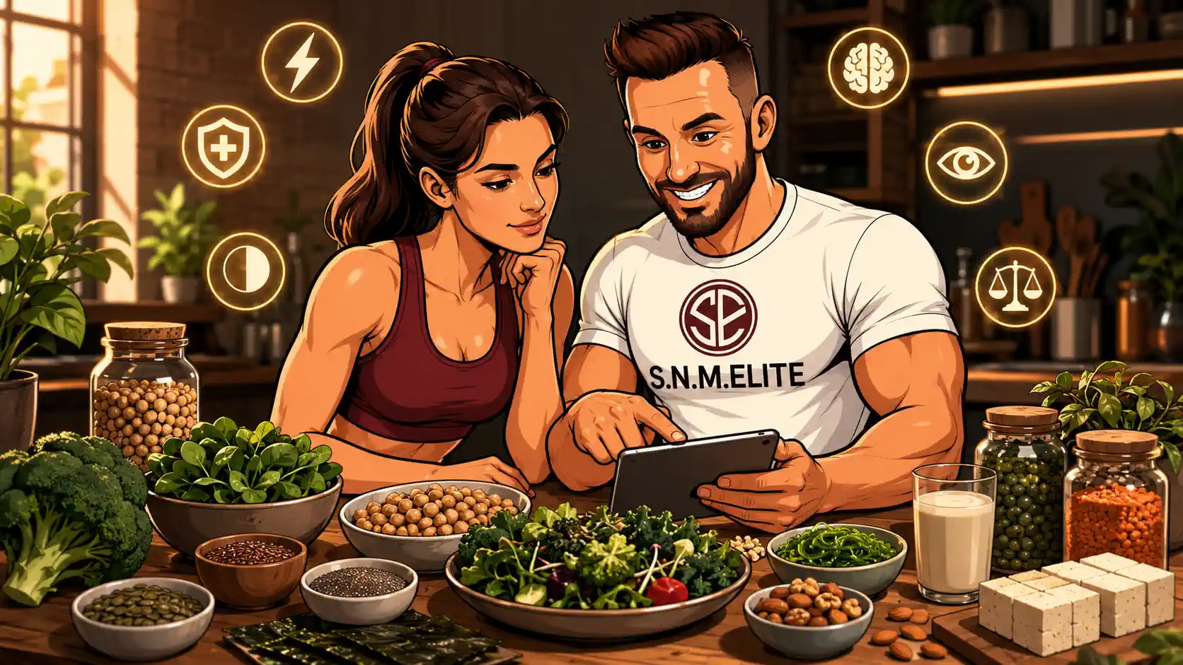 Vegan, Kraftsport und Realität